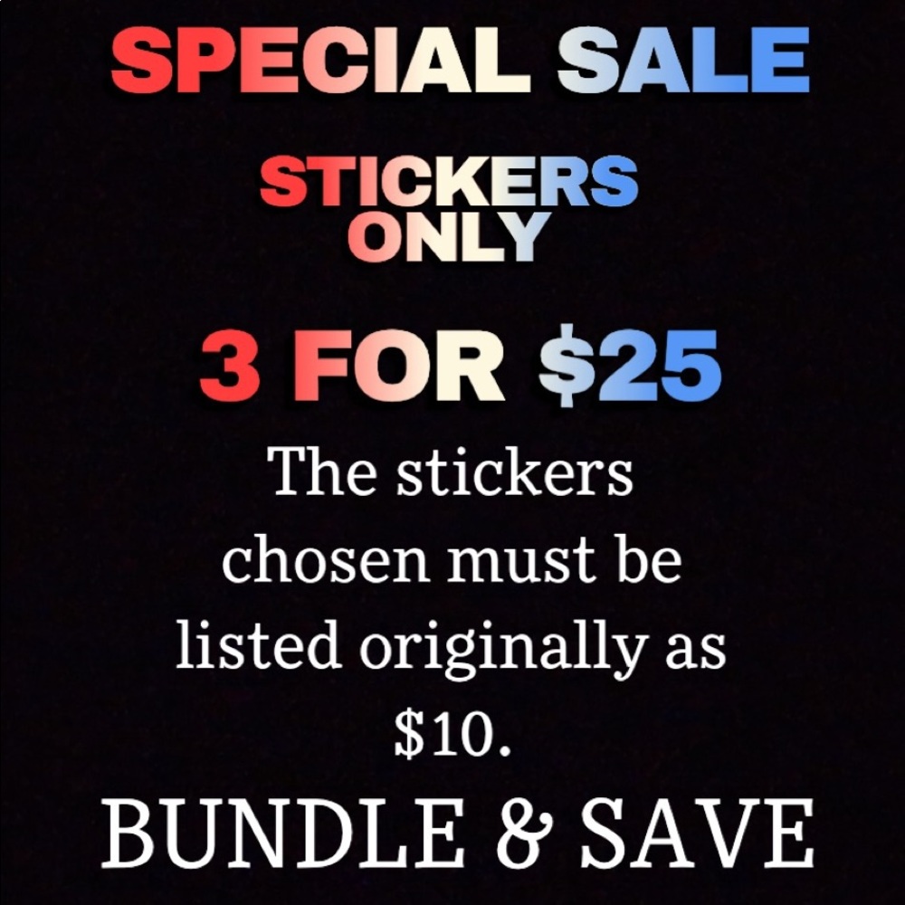 STICKER SALE